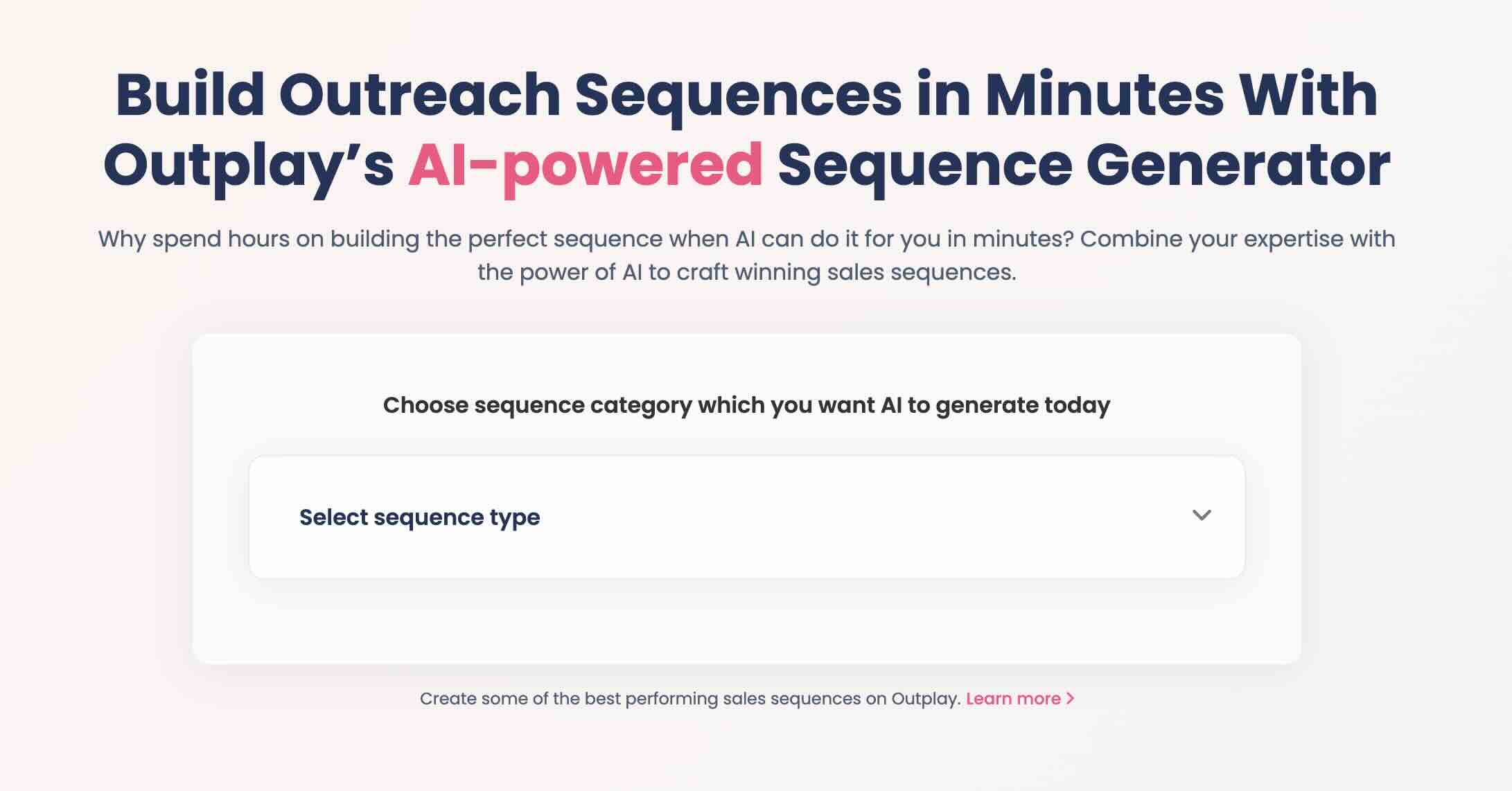 AI Sequence Generator image